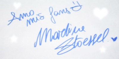 Amo mis fans Martina Stoessel Фотомонтажа