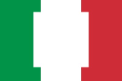 Italy flag Photomontage