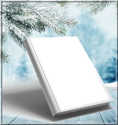 winter Book Φωτομοντάζ