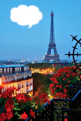 PARIS Photo frame effect
