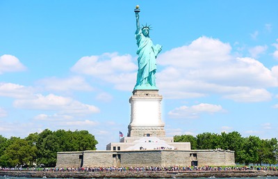 la statue de la liberté Fotomontaža