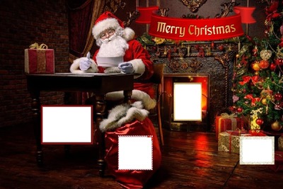 christmas Fotomontage