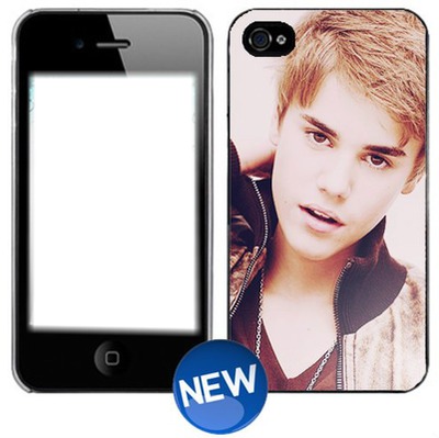 phone Juss Bieber Fotomontasje