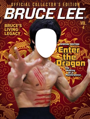 Bruce Lee Fotomontage