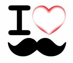 I love moustache Fotomontasje