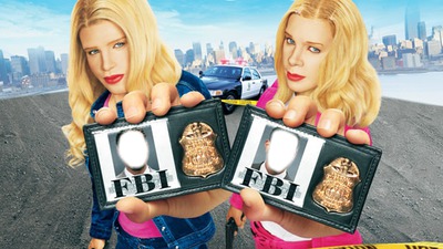 fbi fausse blonde infiltrée Fotomontaż