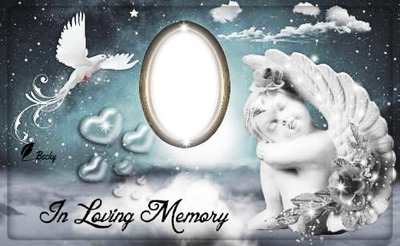 in loving memory Fotómontázs