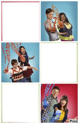 Glee Photo frame effect