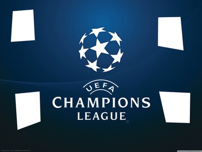 uefa champions league Fotomontaggio
