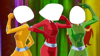 Totally spies 2 Fotomontage