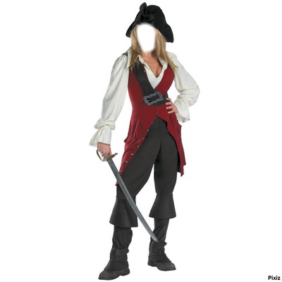 chef pirate Photomontage