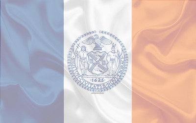 flag of new york Fotomontasje