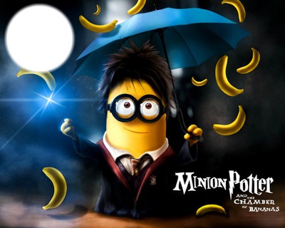 Minion Potter Fotomontáž