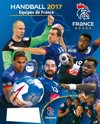Equipe de France DE handball 2017 Fotomontaža