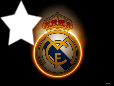 ESCUDO REAL MADRID Photo frame effect