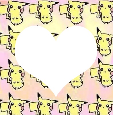 pikachu love Fotomontage