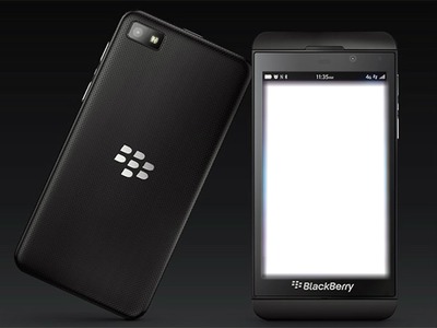 Blackberry Z10 Photo frame effect