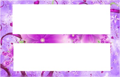 violet matinale Φωτομοντάζ