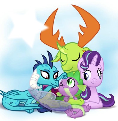 MLP Thorax and friends Fotomontaggio