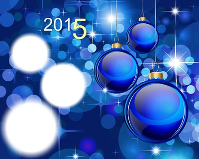 Bonne année 2015 Fotomontage