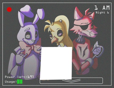five night at freddy´s Photo frame effect