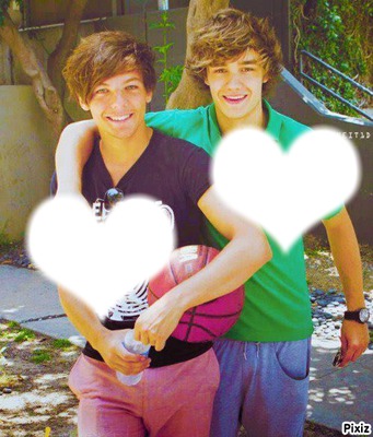 Louis et Liam Photo frame effect