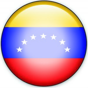 cara con fondo bandera vzla Fotomontáž