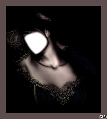 romantique noir Photomontage