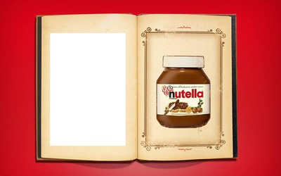 50 Nutella Photo frame effect