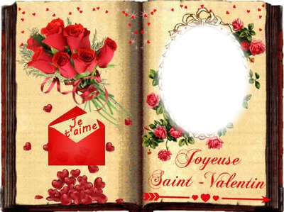 saint valentin love amour iena Photo frame effect