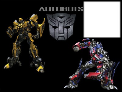 Transformer Autobots Montaje fotografico