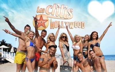 Les Ch'tis A Hollywood Fotomontáž