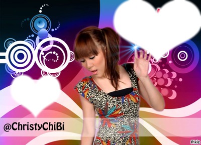 Love Christy ChiBi Fotomontagem