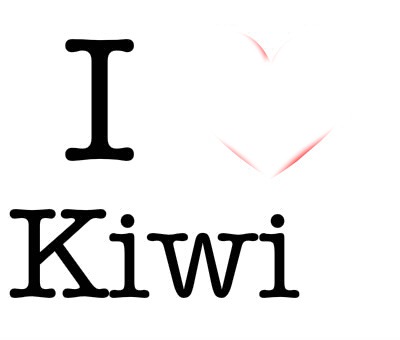 I love kiwi Fotomontaža