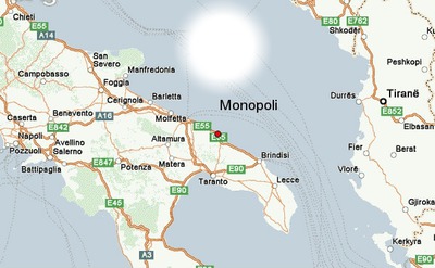 MONOPOLI ITALIE Fotómontázs