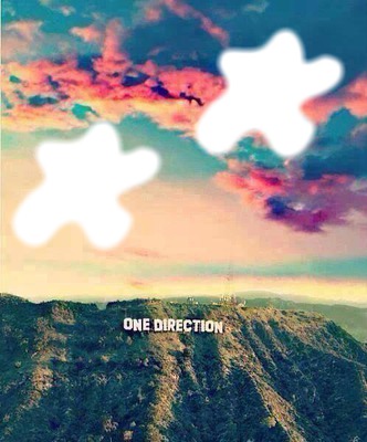 One Direction View Fotomontažas
