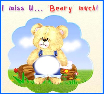 MISS YOU BERRY MUCH Fotomontáž