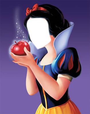 BLANCHE NEIGE Photo frame effect