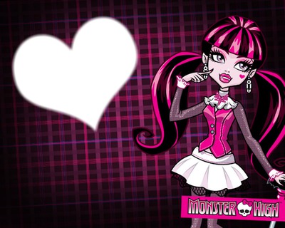 Draculaura moster hight Montage photo