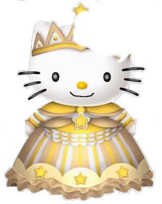 hello kitty princesse Montage photo
