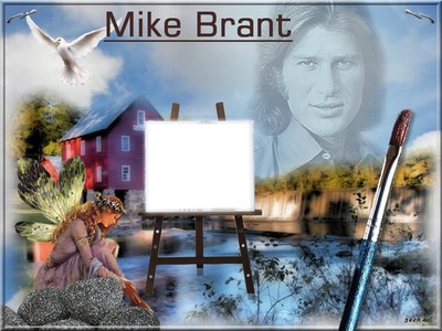 Mike Brant Photo frame effect