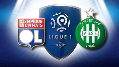 OL vs ASSE Ligue 1 Fotomontáž