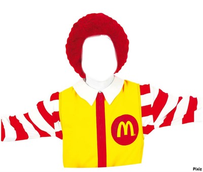 McDonald Fotomontaggio