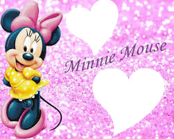 minnie mouse Photo frame effect
