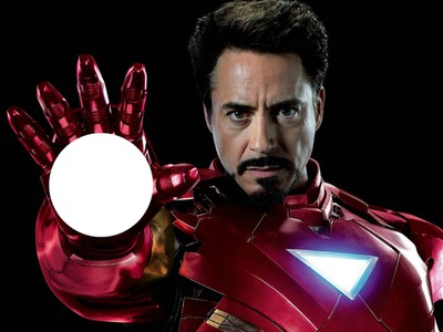 Iron Man Фотомонтажа