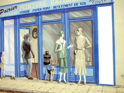Vitrine de magasin-vintage shopfront