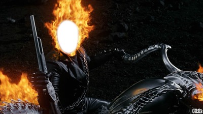 Ghost Rider Krat Fotomontasje