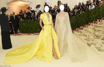 Met Gala Montaje fotografico