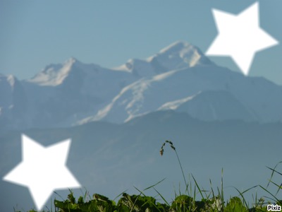Mont-Blanc Montaje fotografico