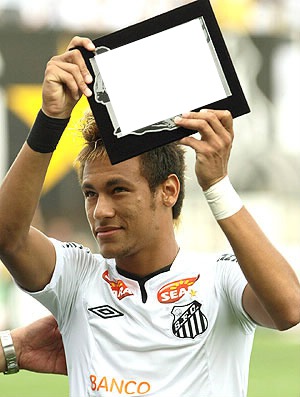 Neymar plakinha Fotomontáž
